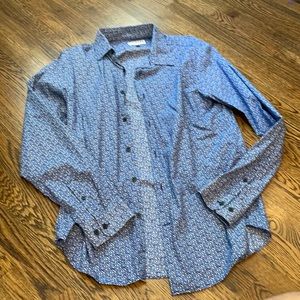 Express flower print shirt